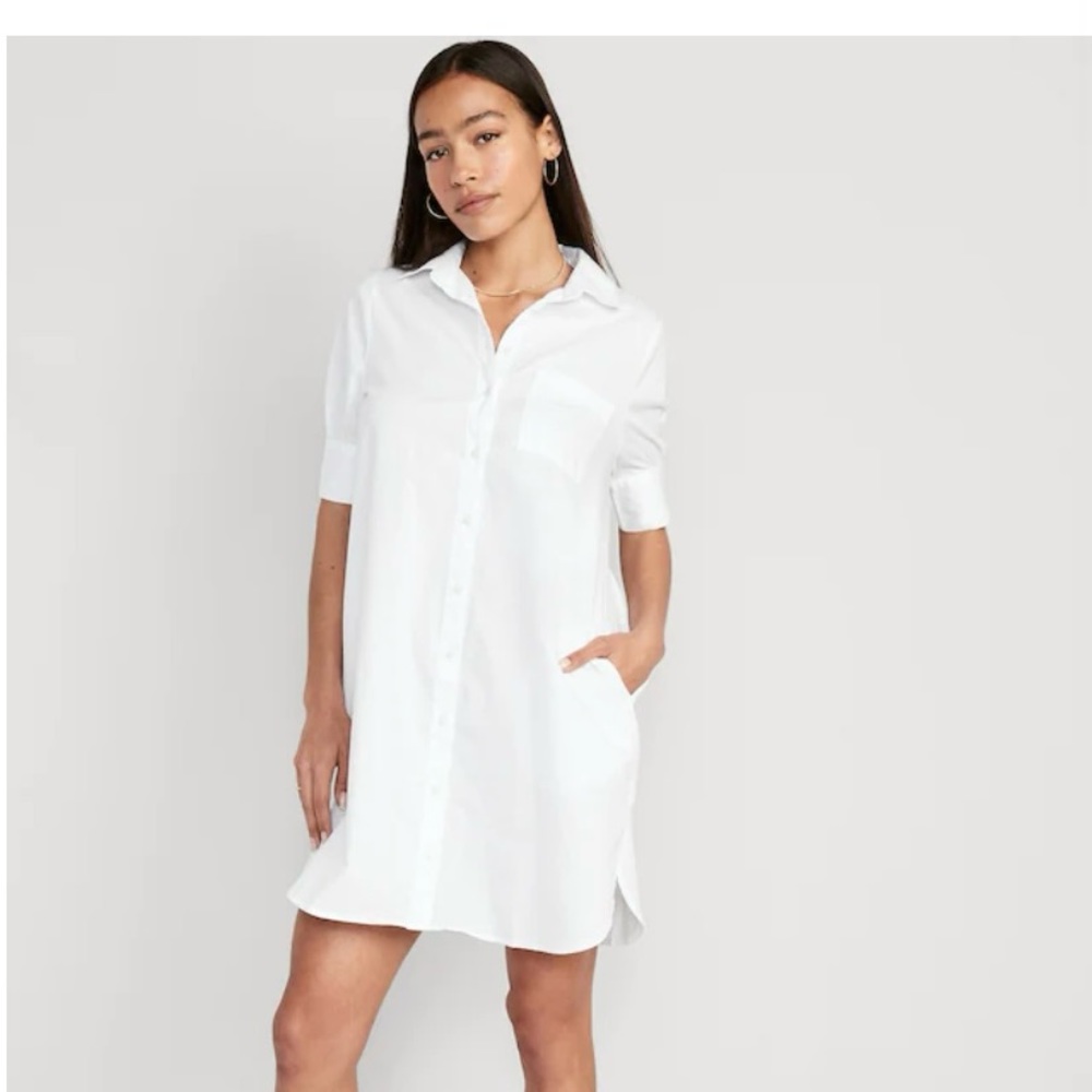 Old navy short sleeve shirt dress